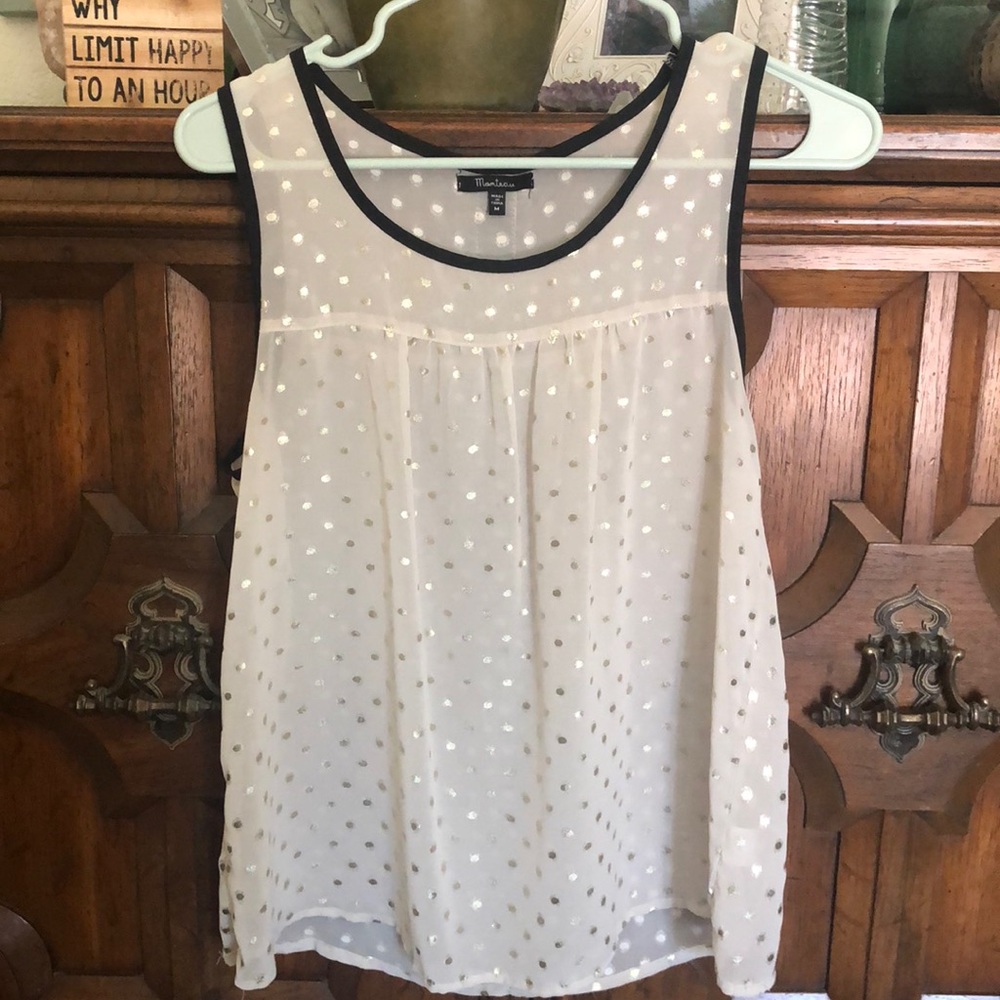 Medium sheer tank top